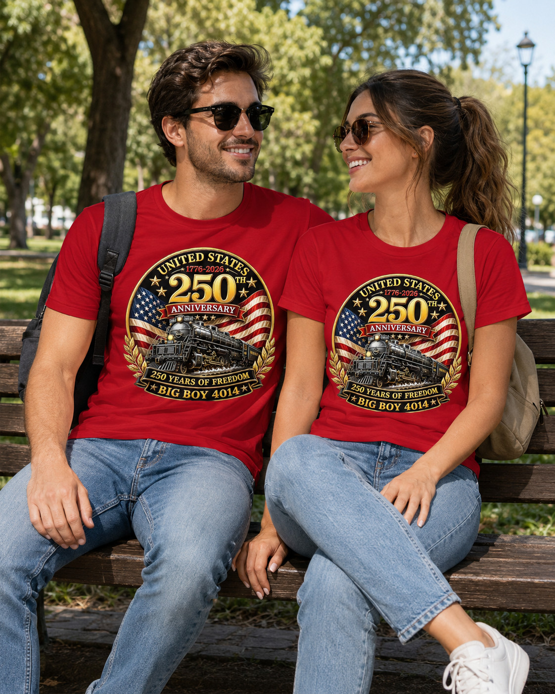 Big Boy 4014 Vintage 250 Steam Locomotive Railroad Train T-Shirt