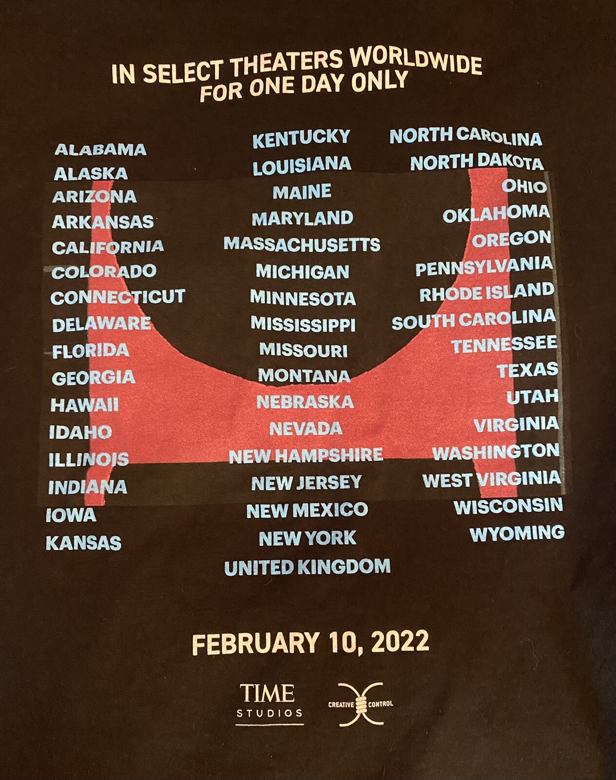 Kanye West x Creative Control Jeen-Yuhs Shirt Black 2XL Limited Supply 2/10/22