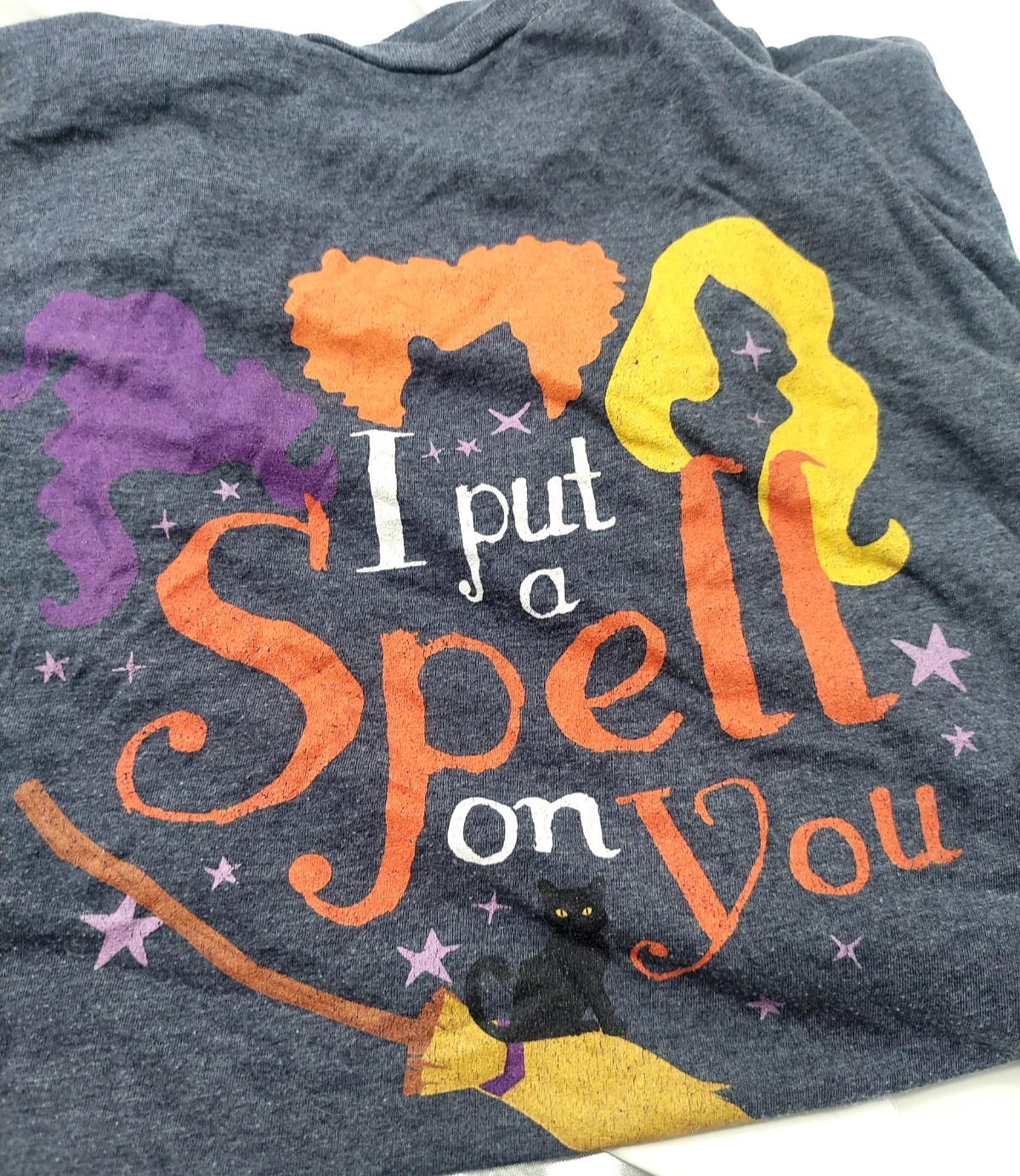 Hocus Pocus “I put a spell on you” T-shirt 3XL Uni Gray Disney Movie