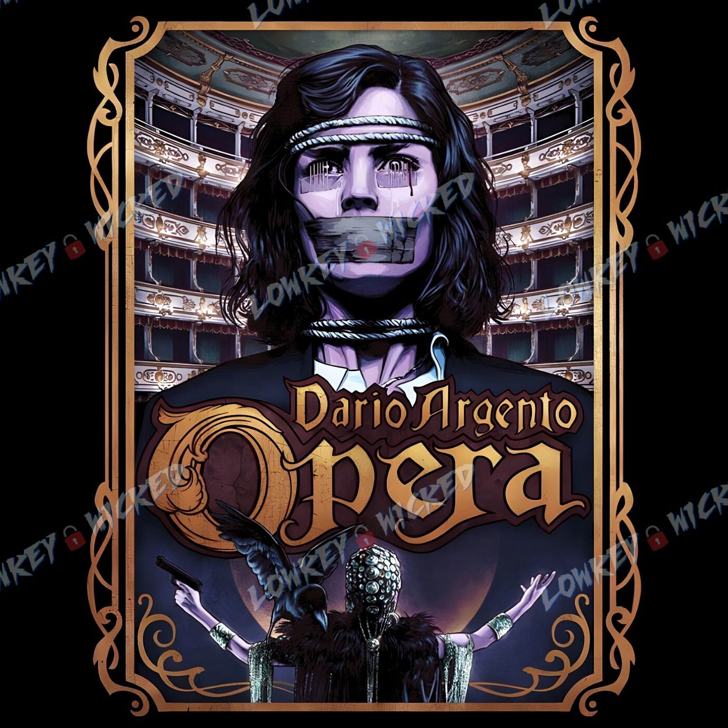 Dario Argento Opera T-Shirt | Horror Movie Poster Tee | Graphic Art Poster