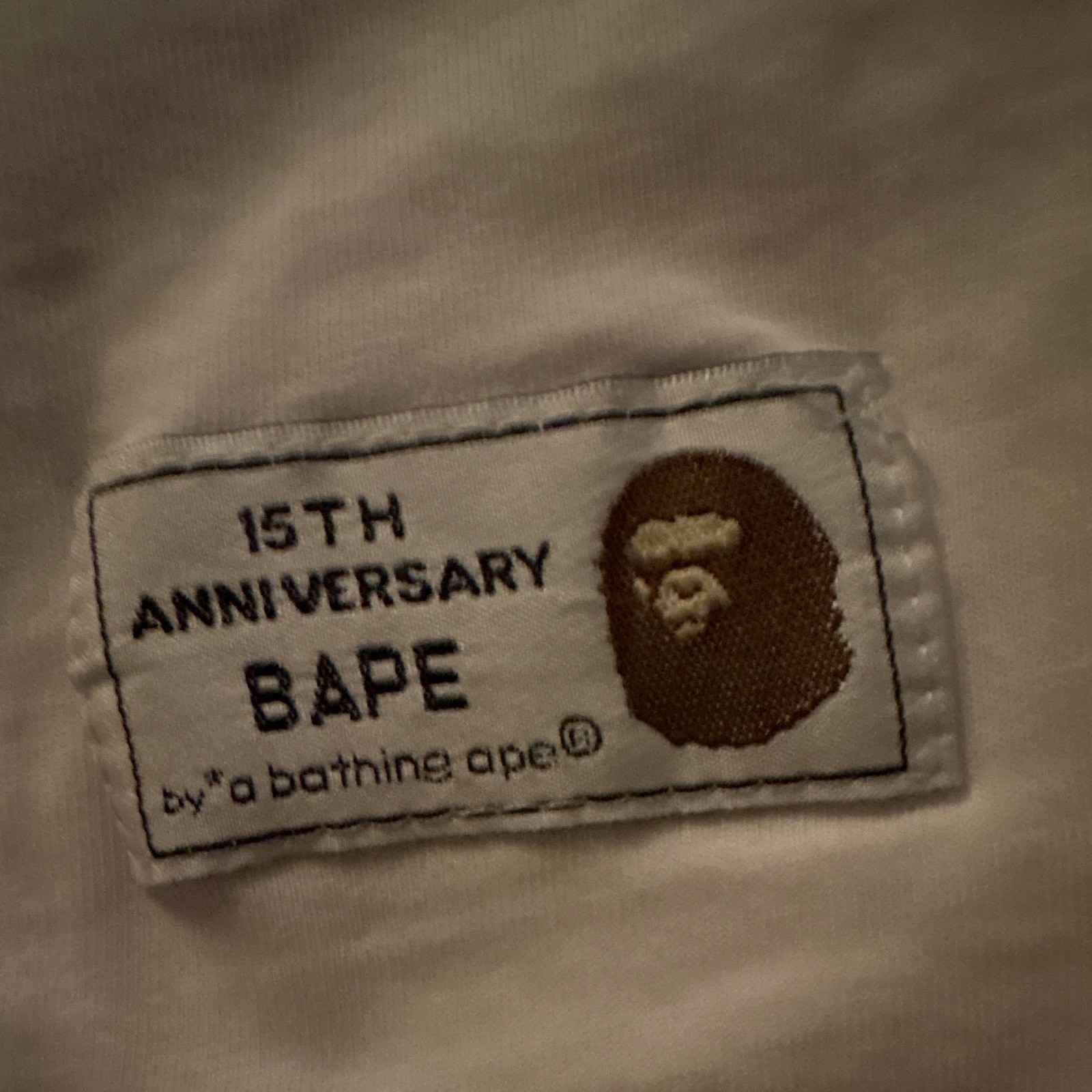 A Bathing Ape BAPE X Mastermind 15th anniversary t shirt size S