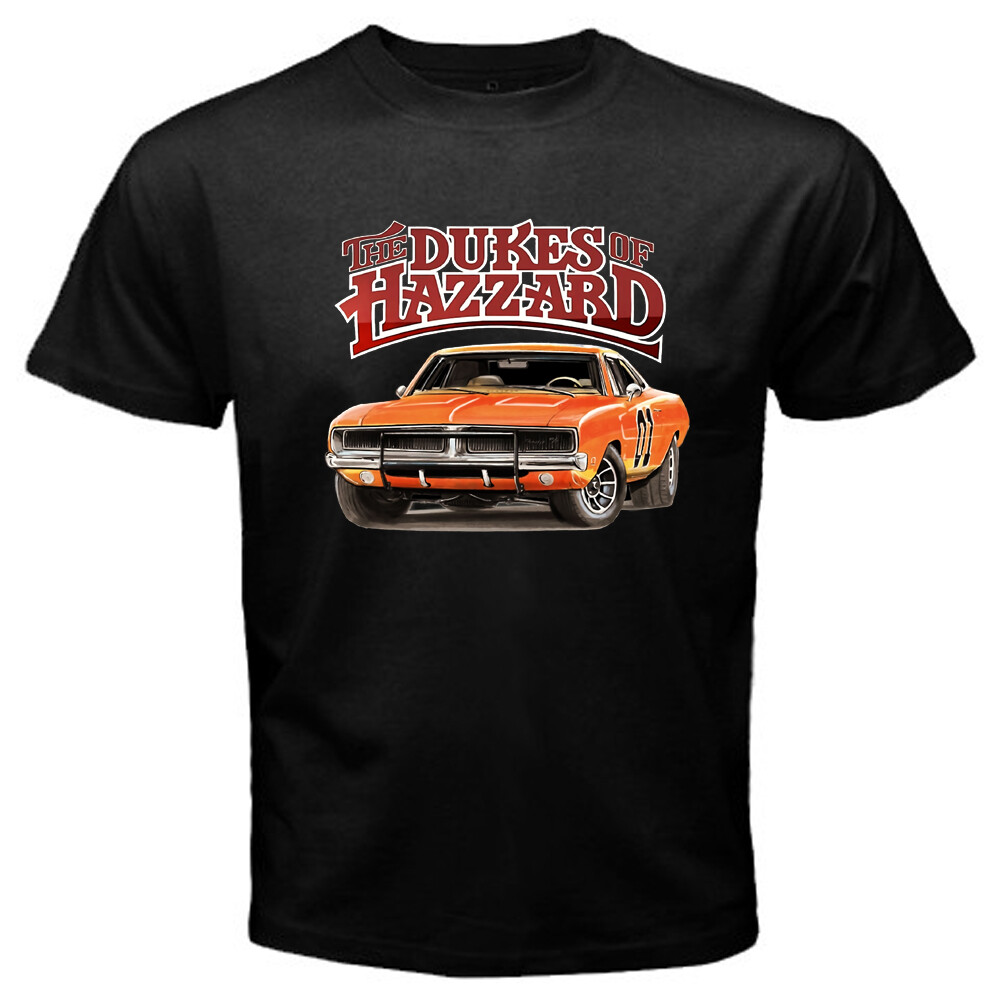 The Dukes of Hazzard Men’s Black T-Shirt Size S to 5XL