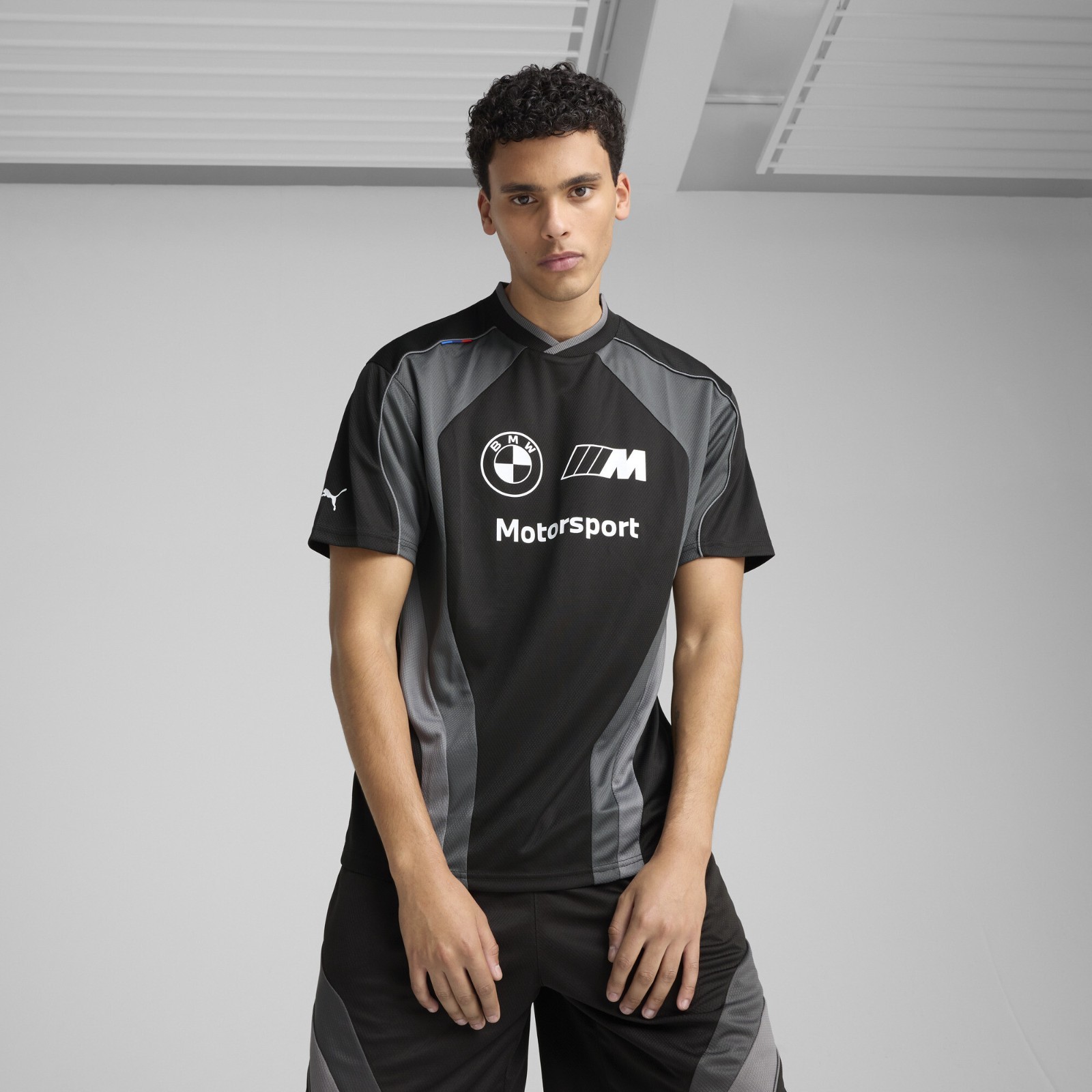 Puma BMW M Motorsport Lifestyle Jersey Puma Black 630536-01 Mens X-Large