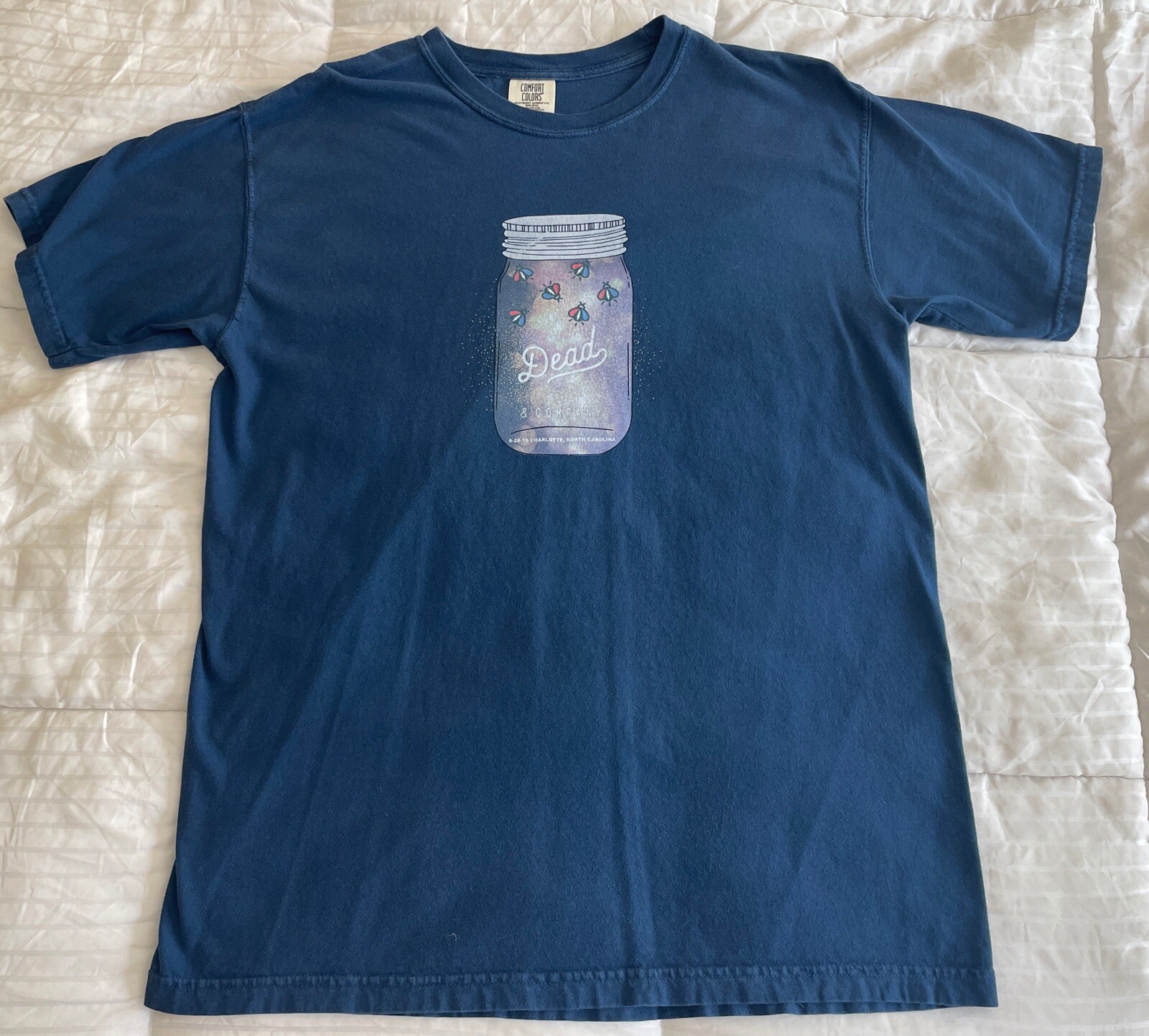 RARE Dead & Company 2019 Summer Tour T Shirt Charlotte NC PNC Amphitheater READ