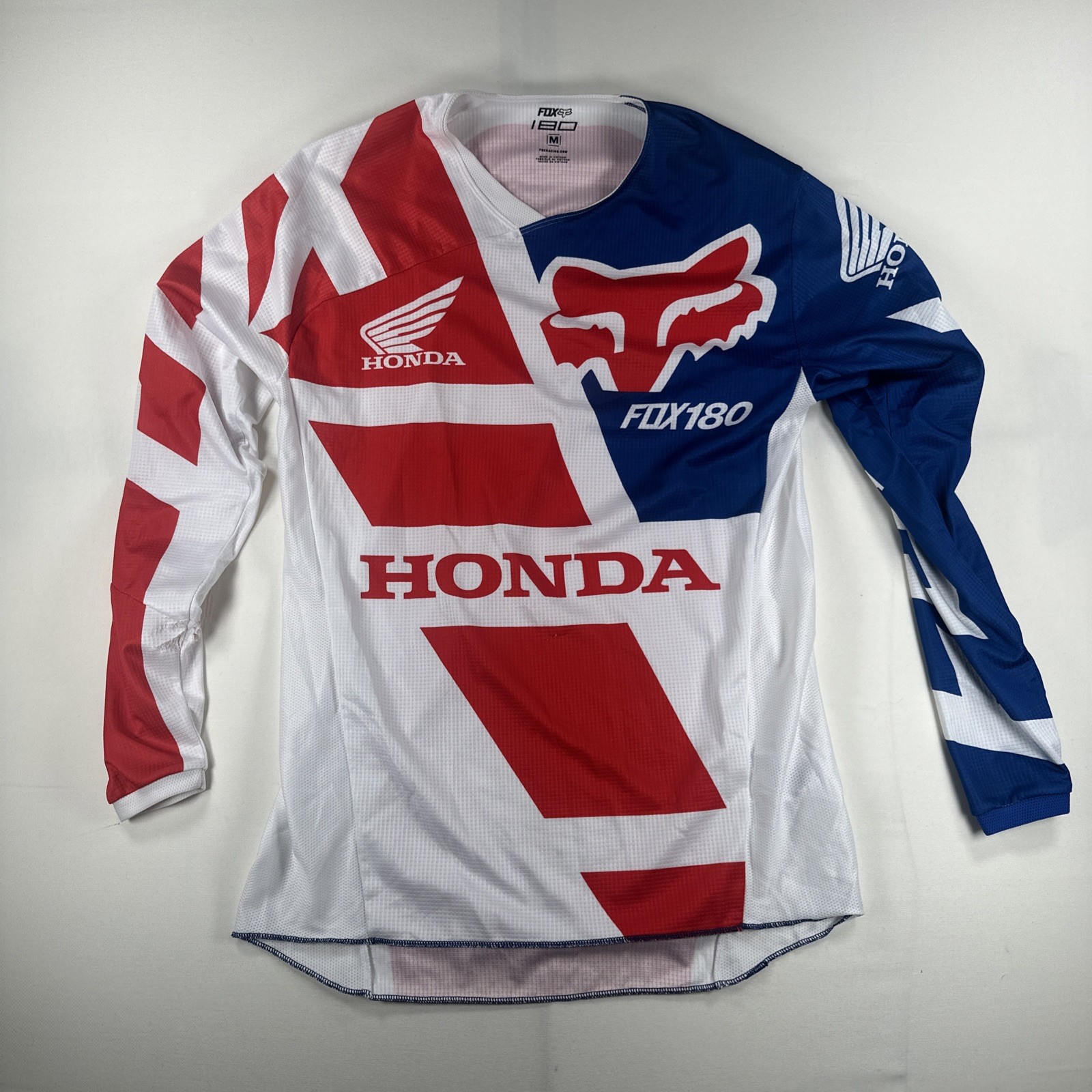 Fox Racing Jersey Shirt Mens M MEDIUM Multi Color Camo Motocross Dirt Bike 180