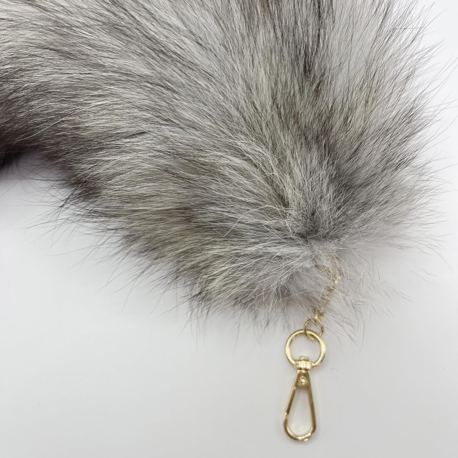 Therian Fox Tail Keychain Furry Tail Backpack Tassel Bag Handbag Accessory Hook