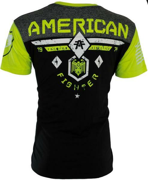 American Fighter Men’s T-shirt FAIRBANKS Athletic Black MMA XS-5XL