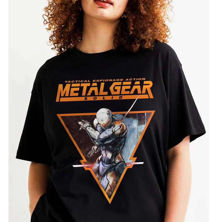 Metal Gear Solid Art T-shirt, Funny Metal Gear Shirt