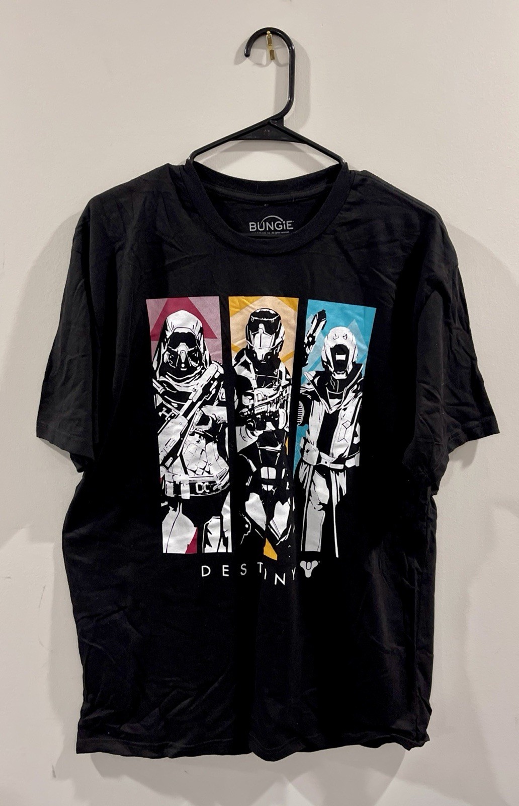 Destiny Bungie Loot Classes Tee T-shirt Size XL NEW USA Titan Warlock Hunter D2