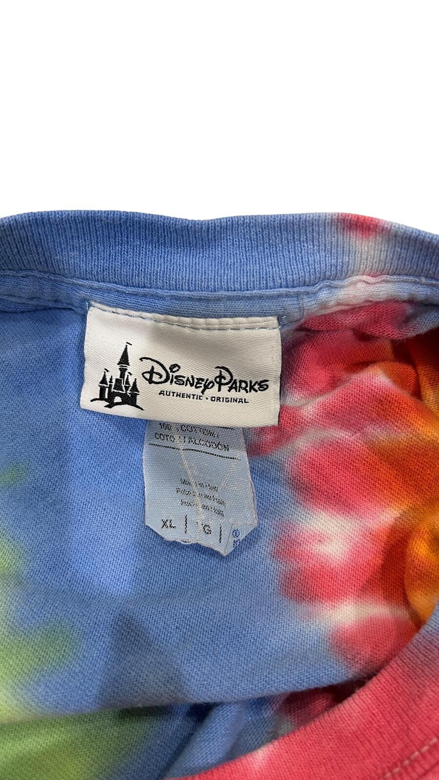 2016 Walt Disney World Tye Dye Unisex XL Shirt
