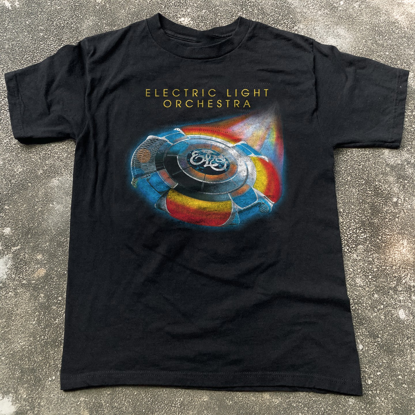 Electric Light Orchestra ELO Anniversary Graphic T Shirt