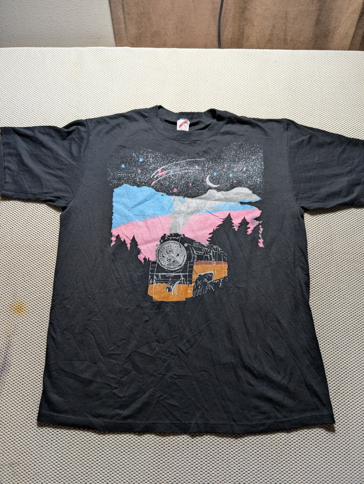 1991 Vtg Portland Steam Locomotive Train Travel Transportation Northern Light XL