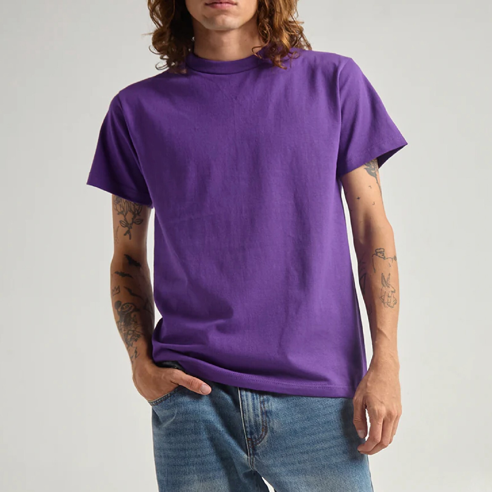 SHAKAWEAR MENS ACTIVE SHORT SLEEVE T SHIRTS SHAKA WEAR CASUAL COTTON TEE SHIRT