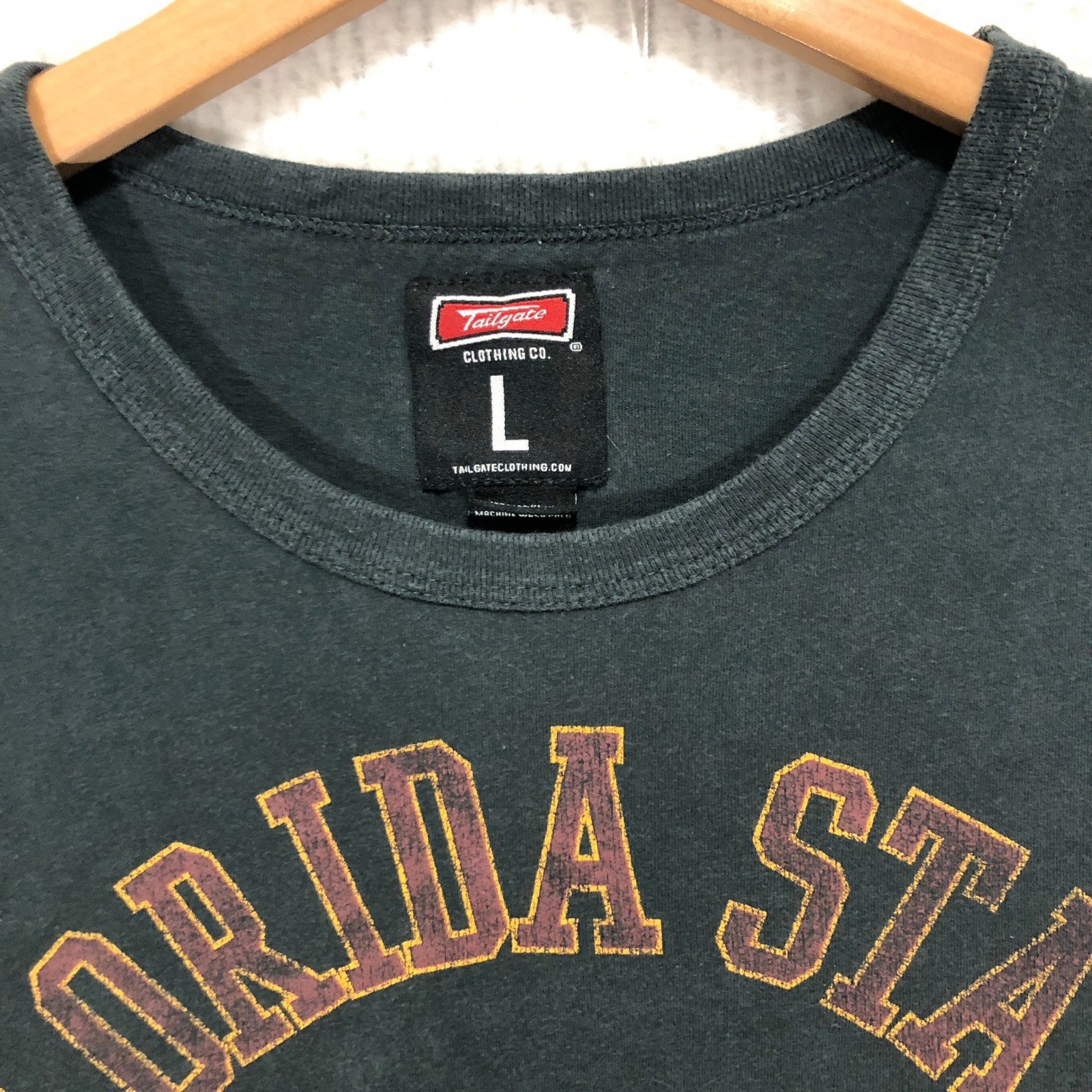 Tailgate Clothing Co Florida State Seminoles NCAA Football T Shirt Size L