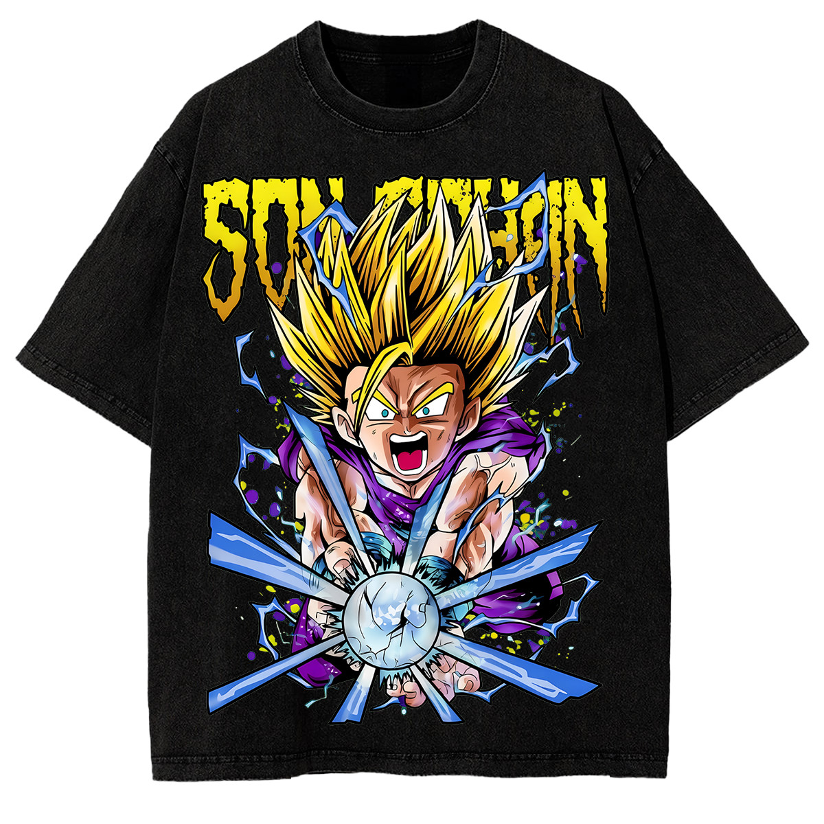 Son Gohan DBZ Graphic Tee Fans And Lovers Anime T-Shirt