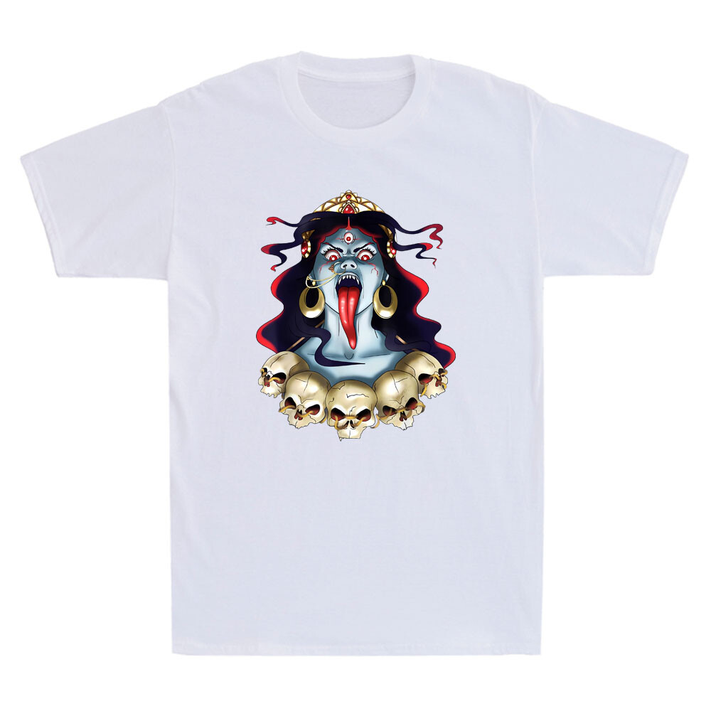 Kali, India Hinduism Buddhism Funny Horror Graphic Gift Vintage Men’s T-Shirt