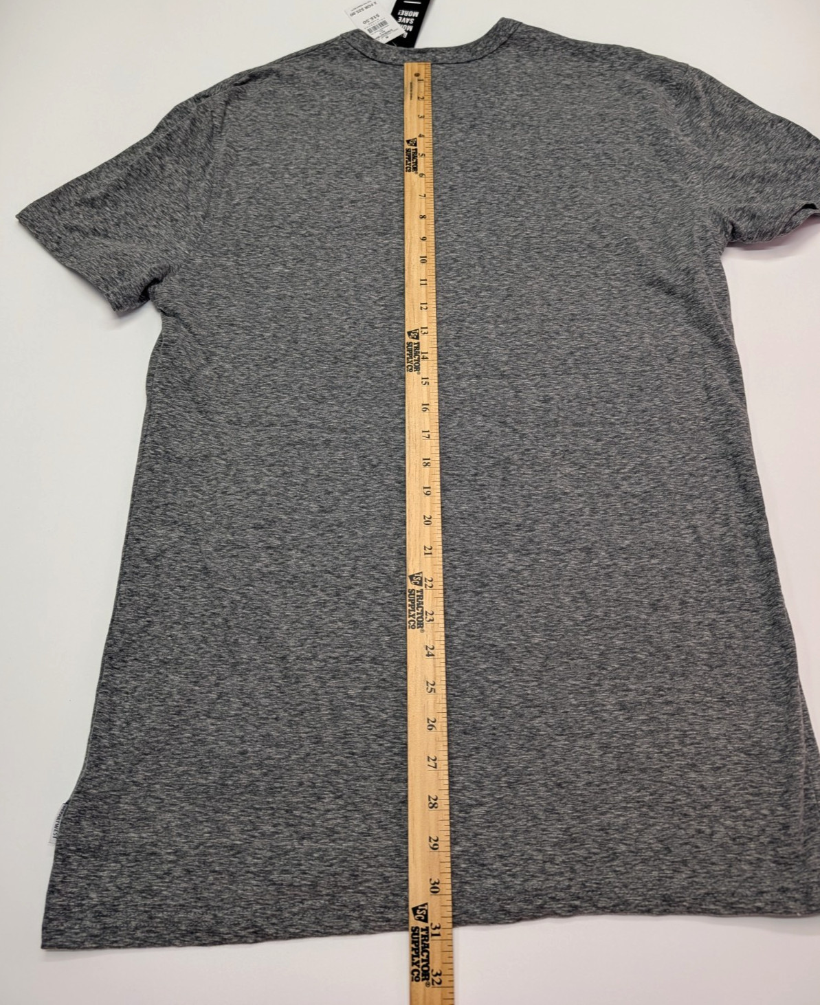 NWT Departwest Buckle Mens XL Gray Heather T-Shirt Short Sleeve Crew Neck