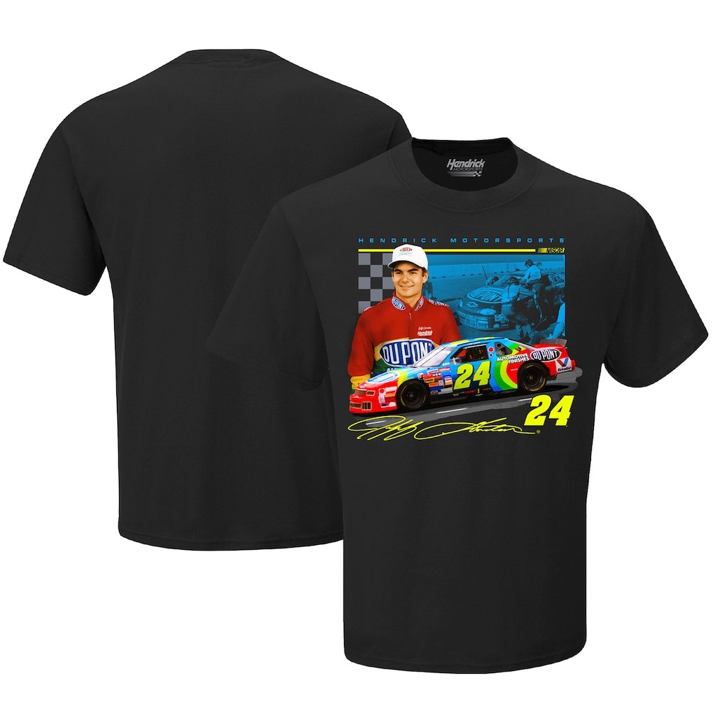 Jeff Gordon Legends Car Racing T Shirt Hendrick Motorsports Fan Tee