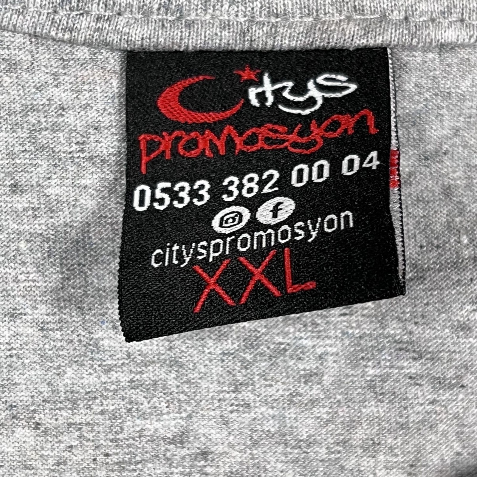 Turkey Turkiye the Worlds Largest Museum Gray T-Shirt Size XXL