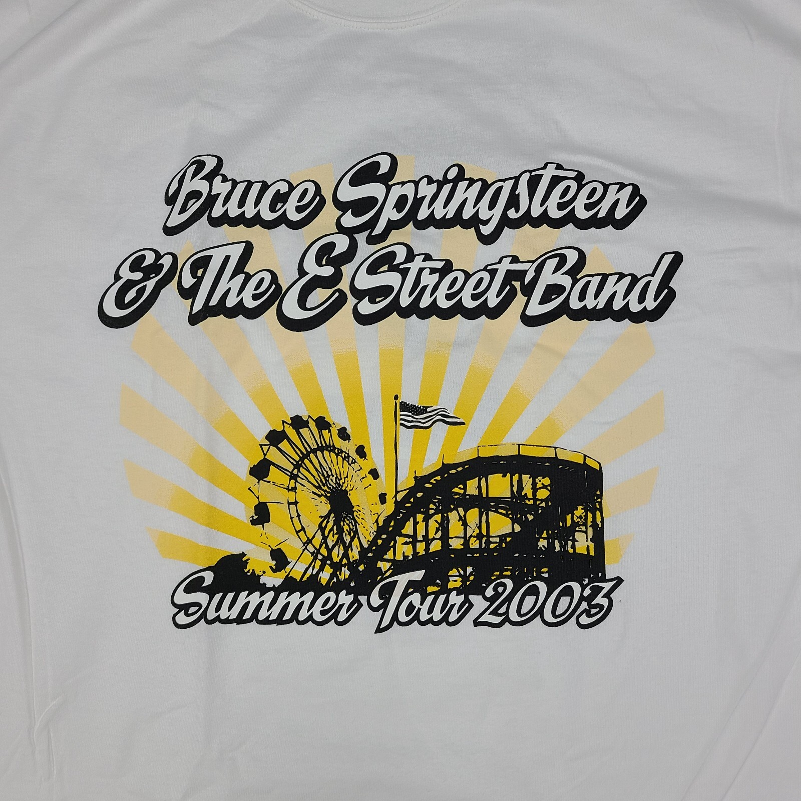 Bruce Springsteen & E Street Band Giants Stadium 2003 Event T Shirt Large #Q08