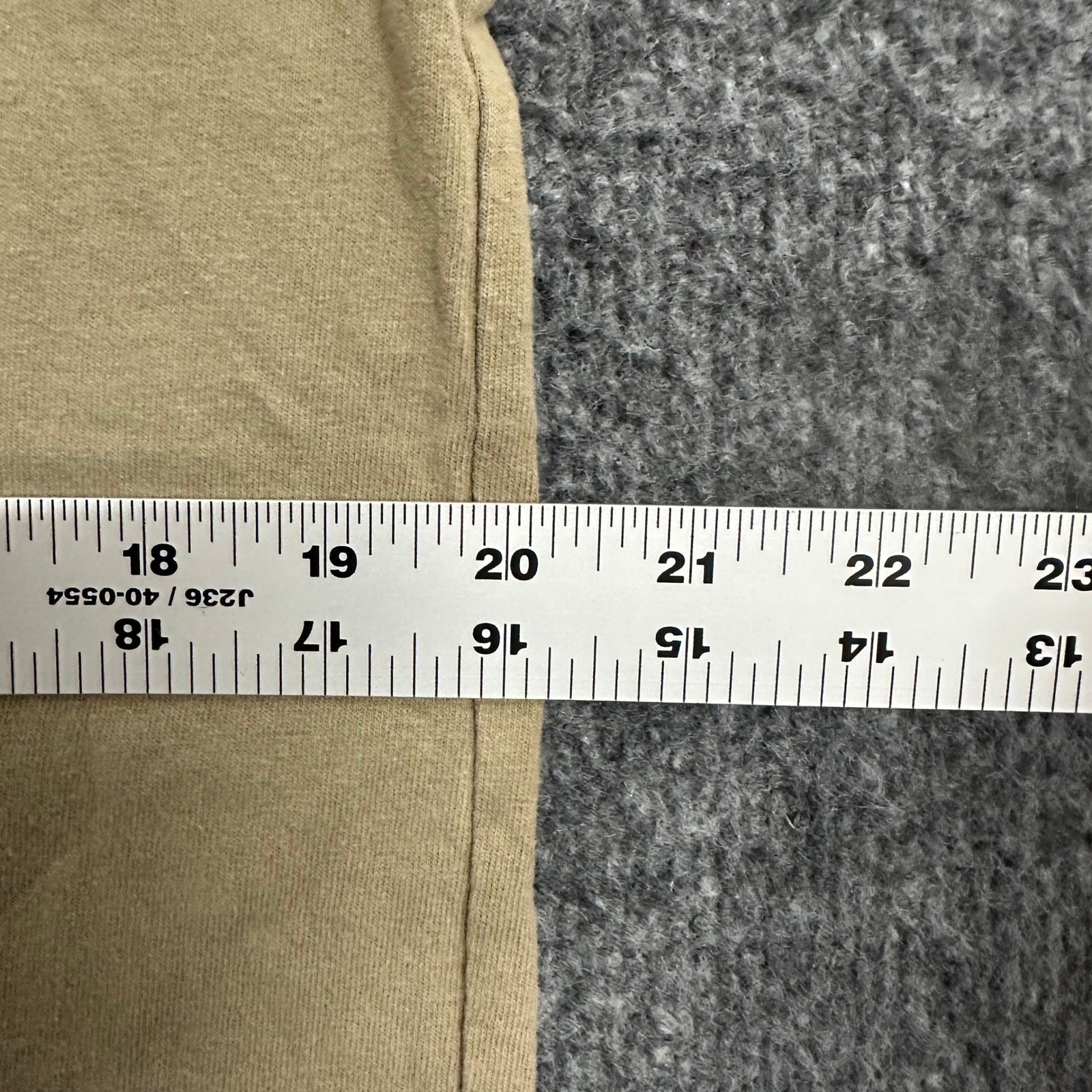 Walls Sleeveless Shirt Mens Size M Tan Cotton Pocket Muscle Tee Workwear Solid