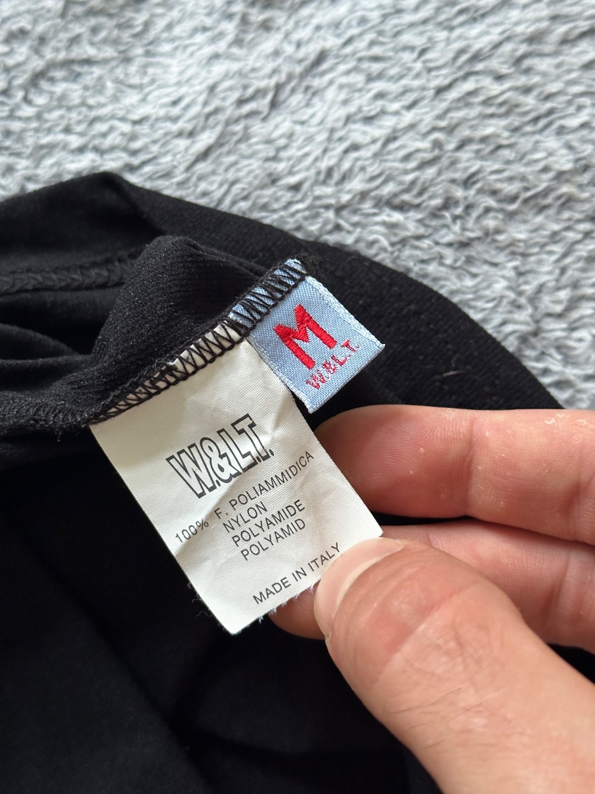 vintage 1990s walter van beirendonck W&LT nylon nipple top archive antwerp six
