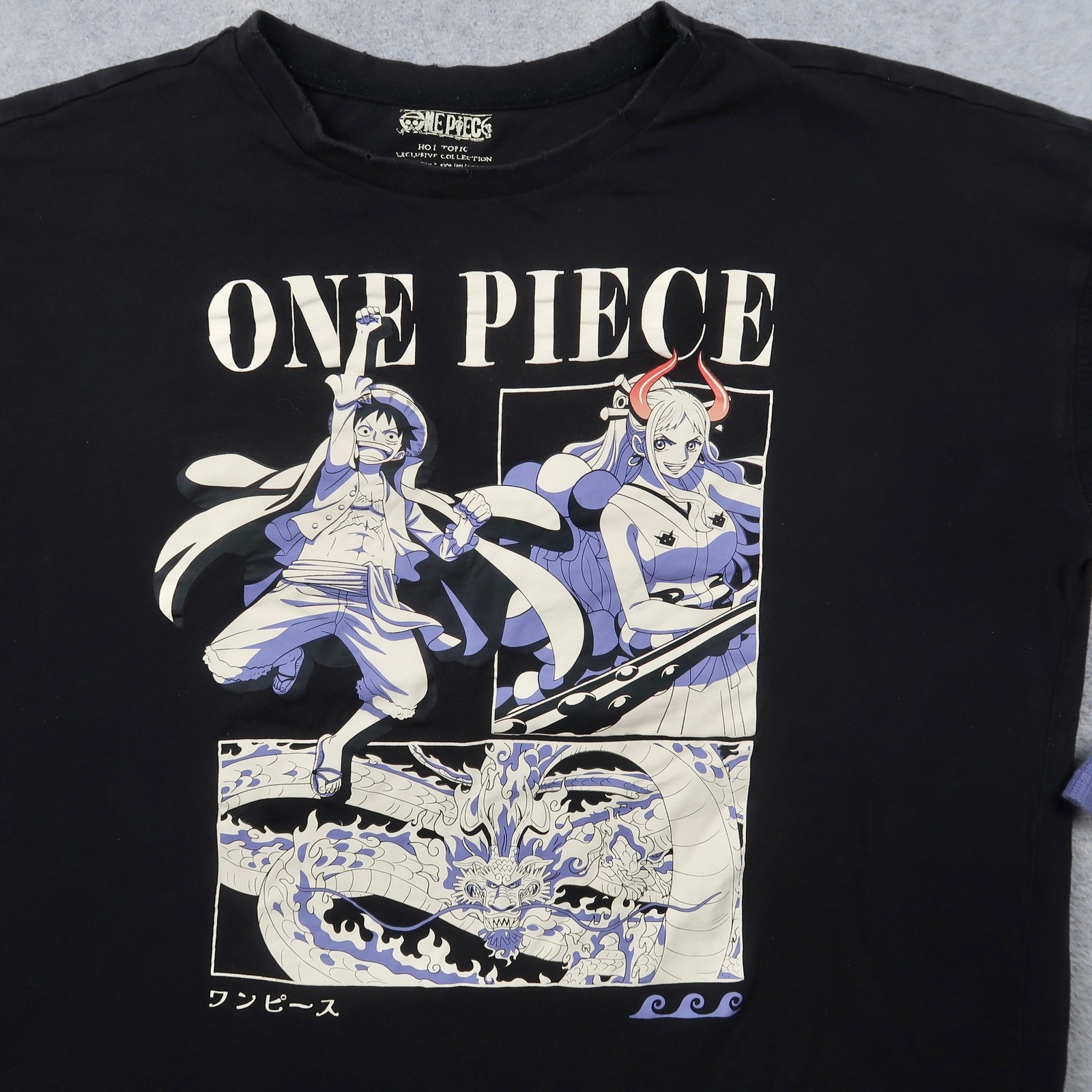 One Piece Hot Topic Exclusive Luffy Yamato Kaido Layered Long Sleeve Shirt XL