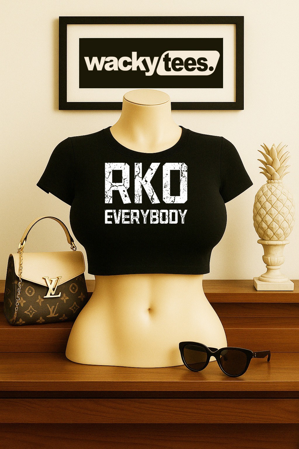 RKO Everybody Wrestling Finish Style Graphic Tee Shirt