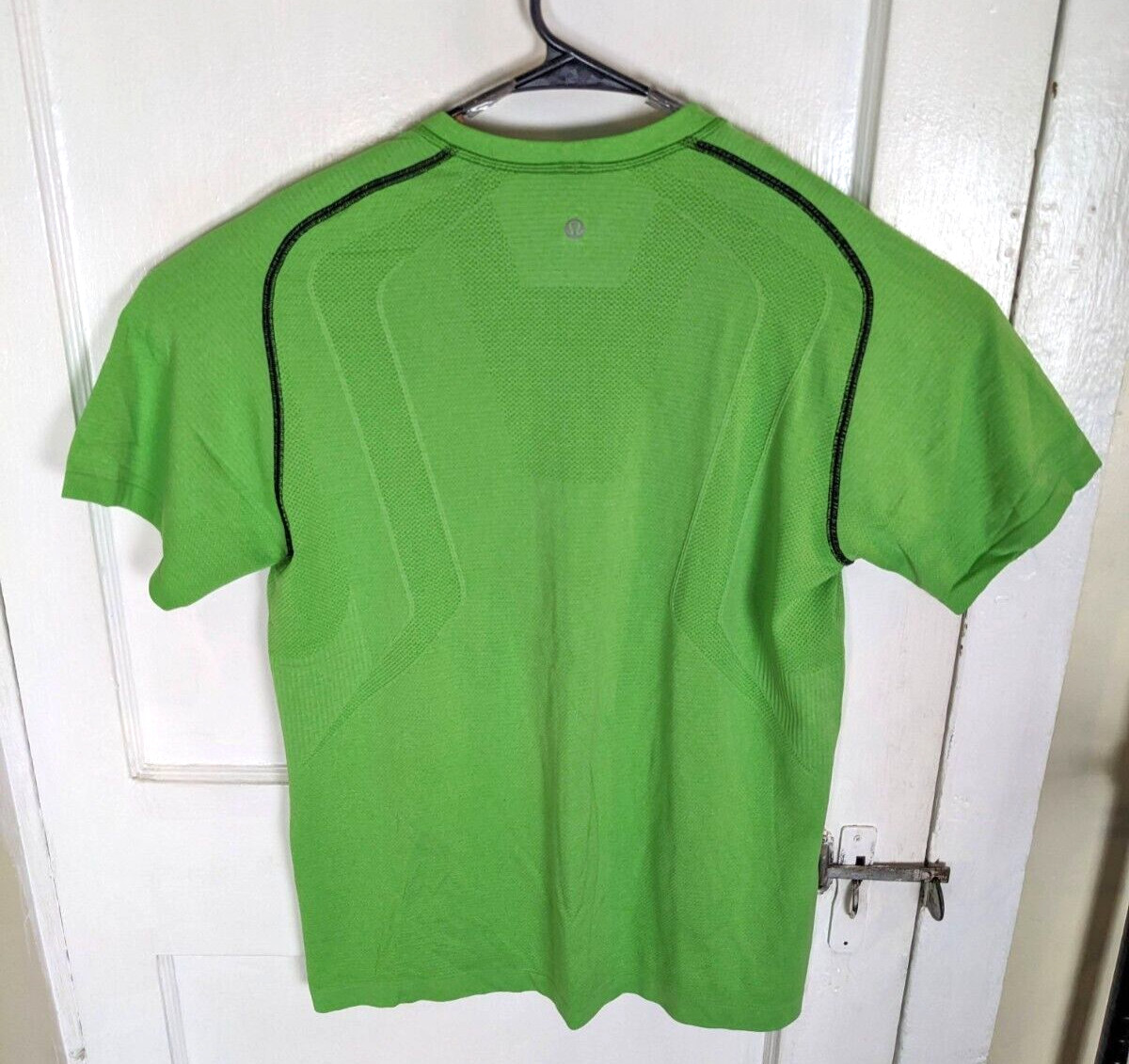 Lululemon Metal Vent Tech Training S/S Tee Electric Green Anti-Odor Stretch L