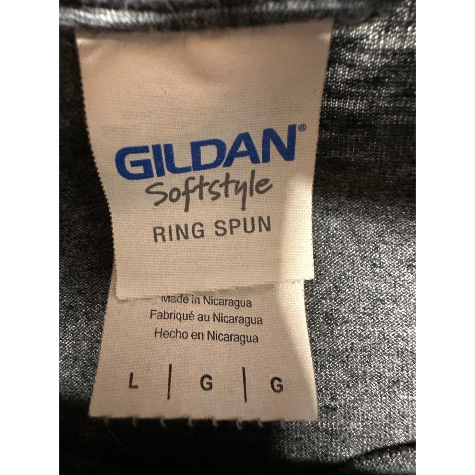 United States Military Academy Short Sleeve T-Shirt Men’s Large Ring Spun Gray
