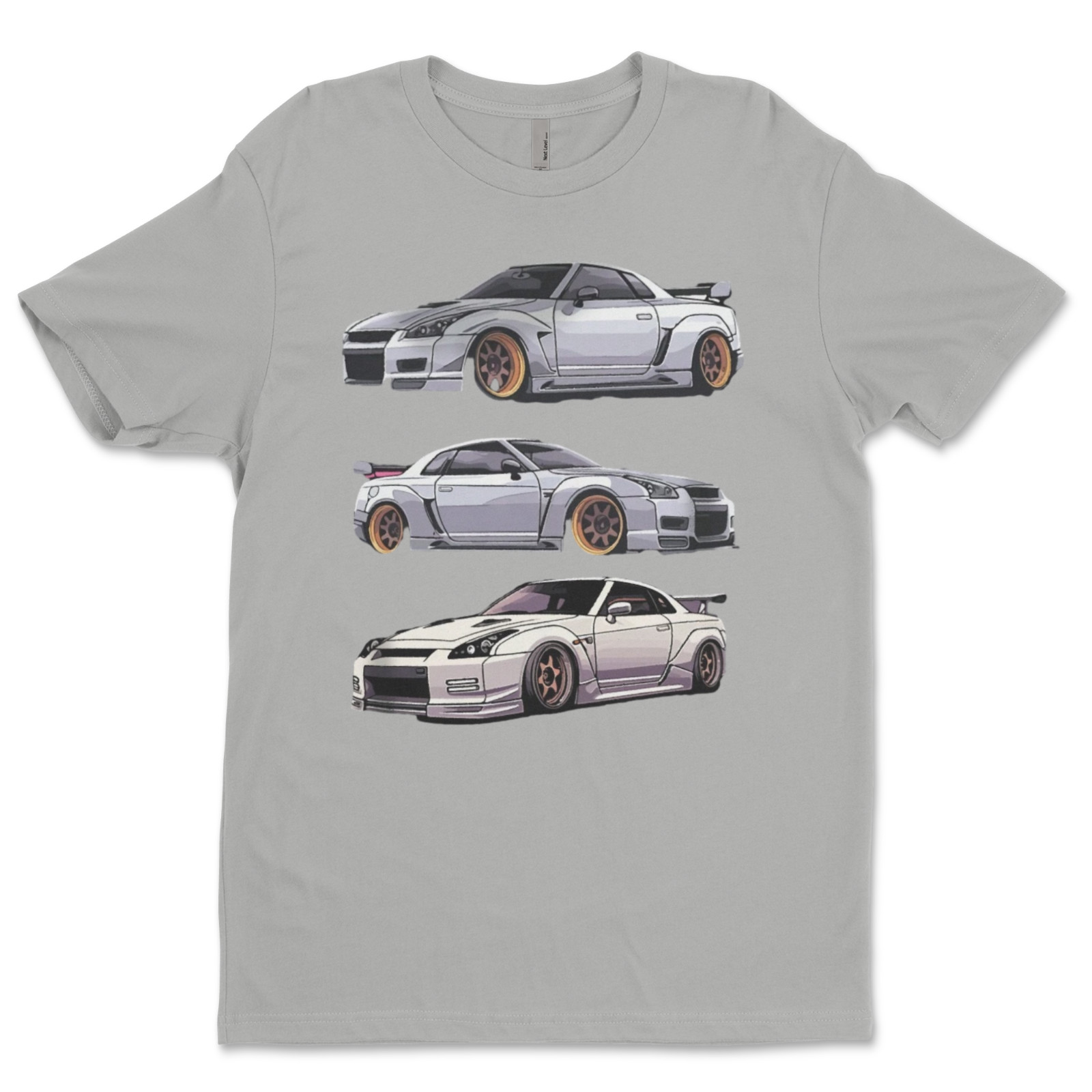 Custom T-Shirt, Cars, Dtf Print On Next Level T-Shirt unisex Soft Cotton