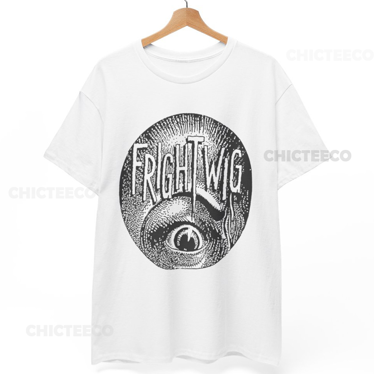 Kurt Cobain Fright Wig Shirt Nirvana Grunge 90s Music Unisex Tee