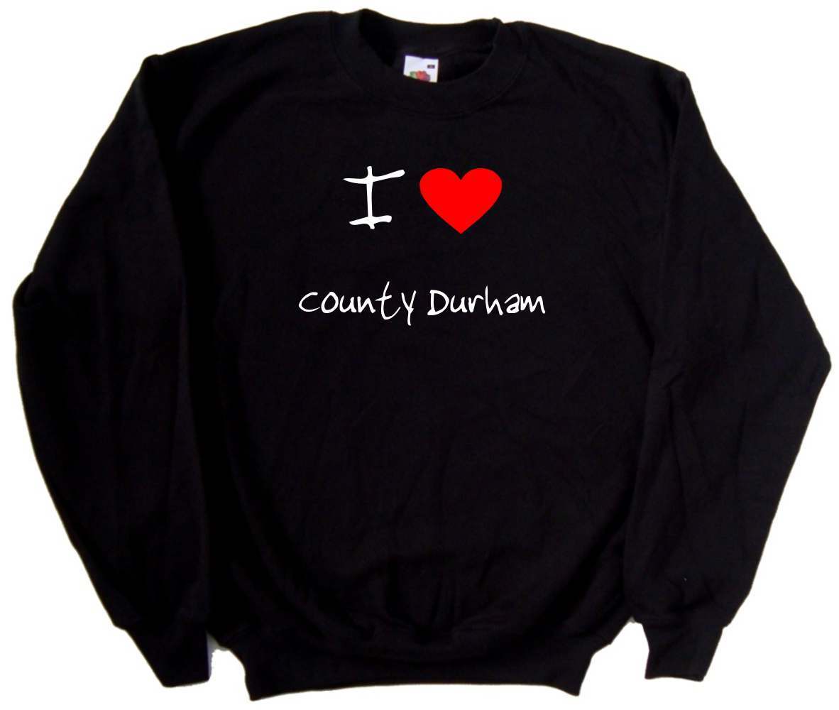I Love Heart County Durham Sweatshirt