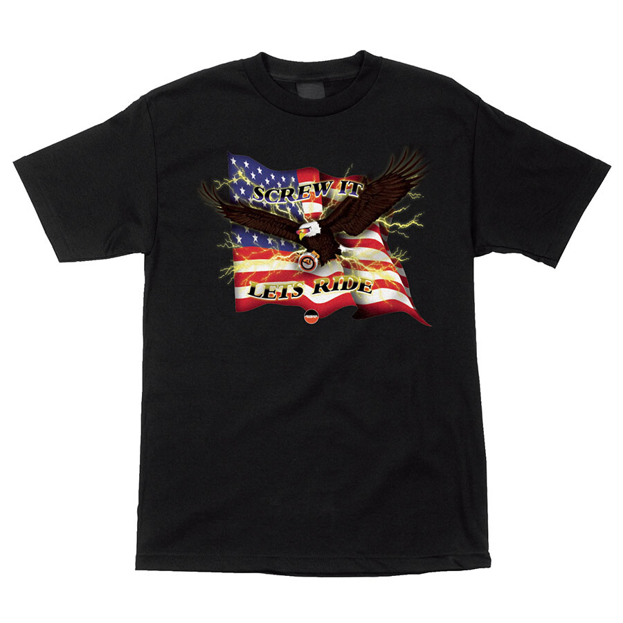 Bronson Speed Co Bearings Skateboard Shirt Screw It Black Mens