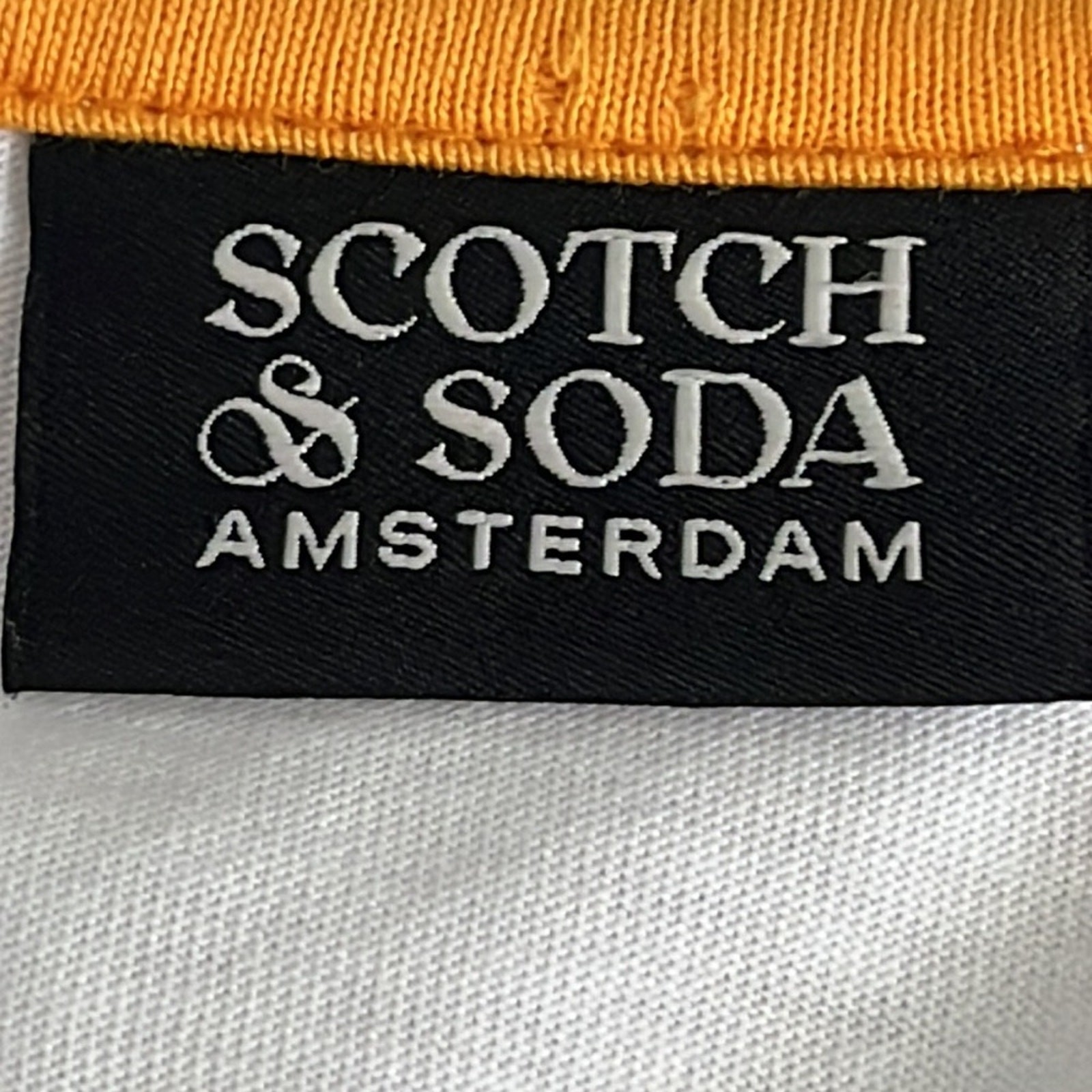 Scotch & Soda Organic Cotton Short Sleeve Logo Graphic Tee – NEW – Size XXL