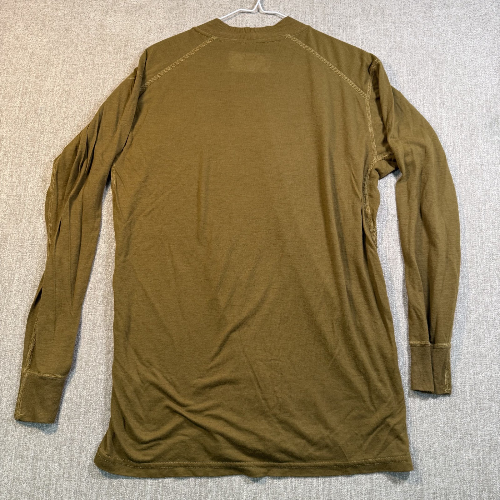 Peckham USMC FROG Flame Resistant Long Sleeve Shirt Coyote Brown Mens M Made USA