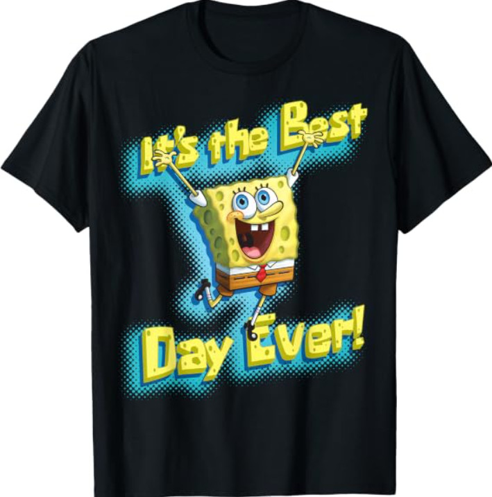 Spongebob Squarepants It’s the Best Day Ever! T-Shirt