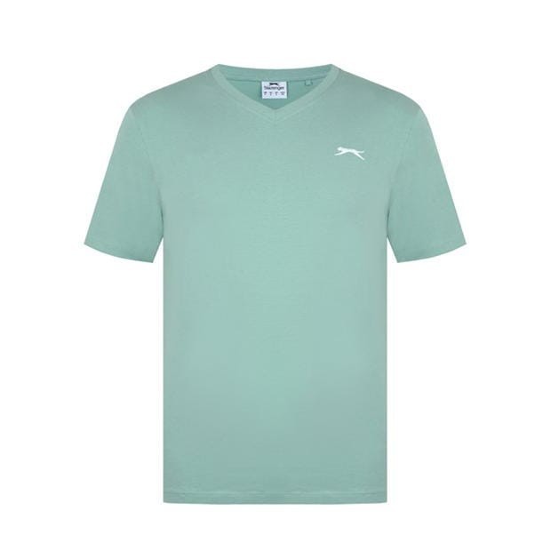 Men’s Slazenger Cotton V Neck T Shirt XS S M L XL XXL 3XL 4XL ASS COLOURS BNWT