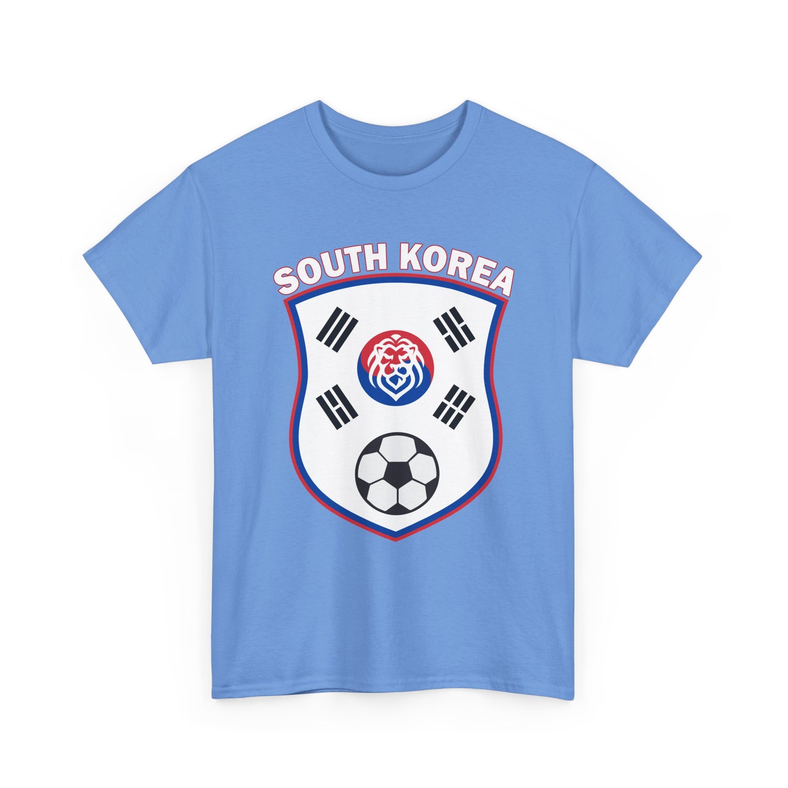 South Korean Shirt, South Korea Flag South Korea Soccer Jersey Style Shirt