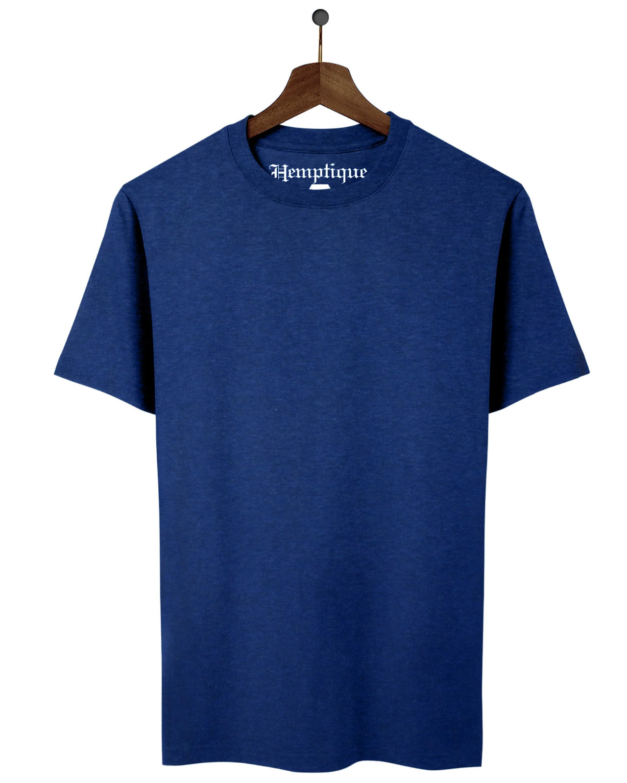 Hemp & Cotton Blend Crew Neck T-Shirt Blue men’sSize M-LG-XL (NWT)