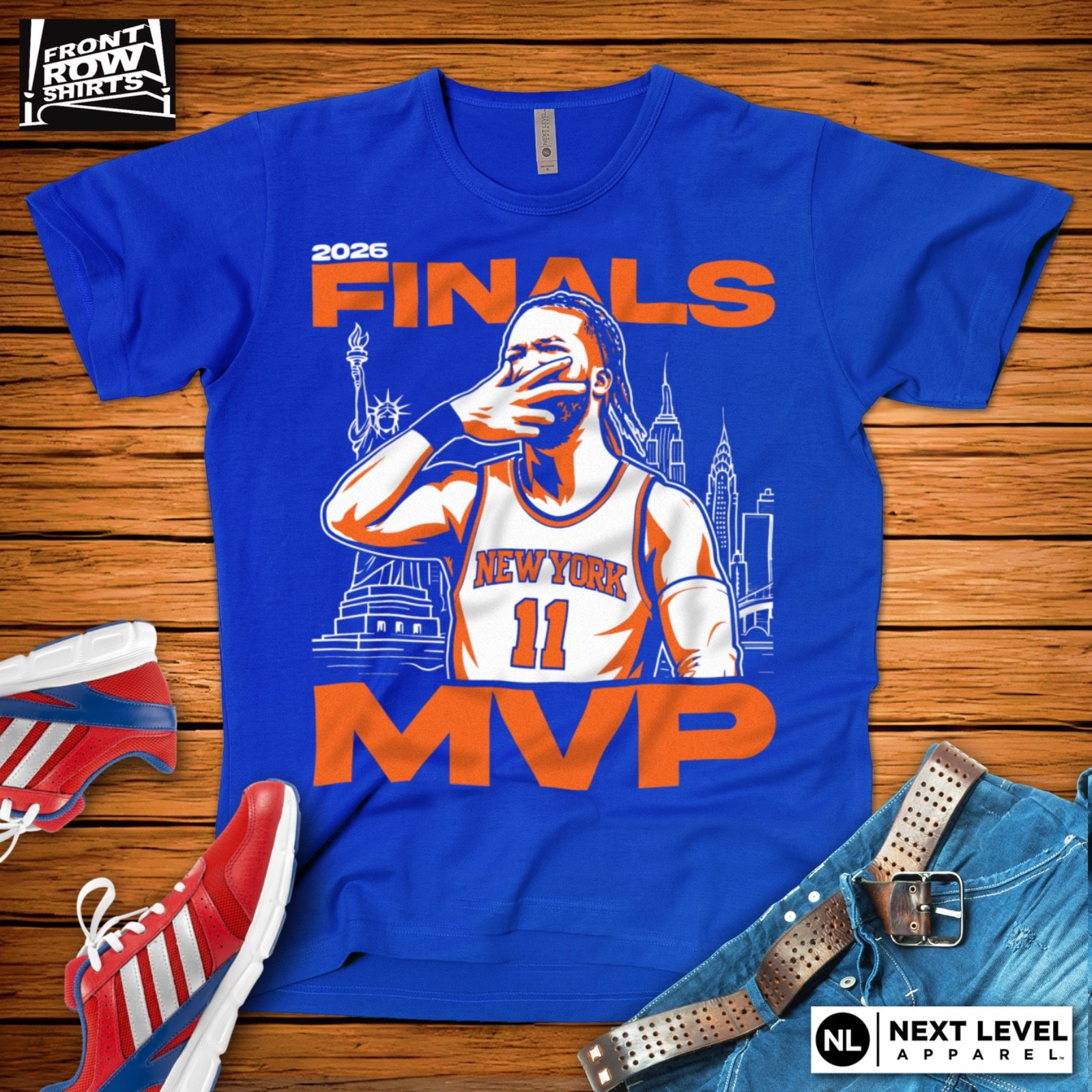 NEW YORK BASKETBALL 2026 FINALS MVP T-SHIRT
