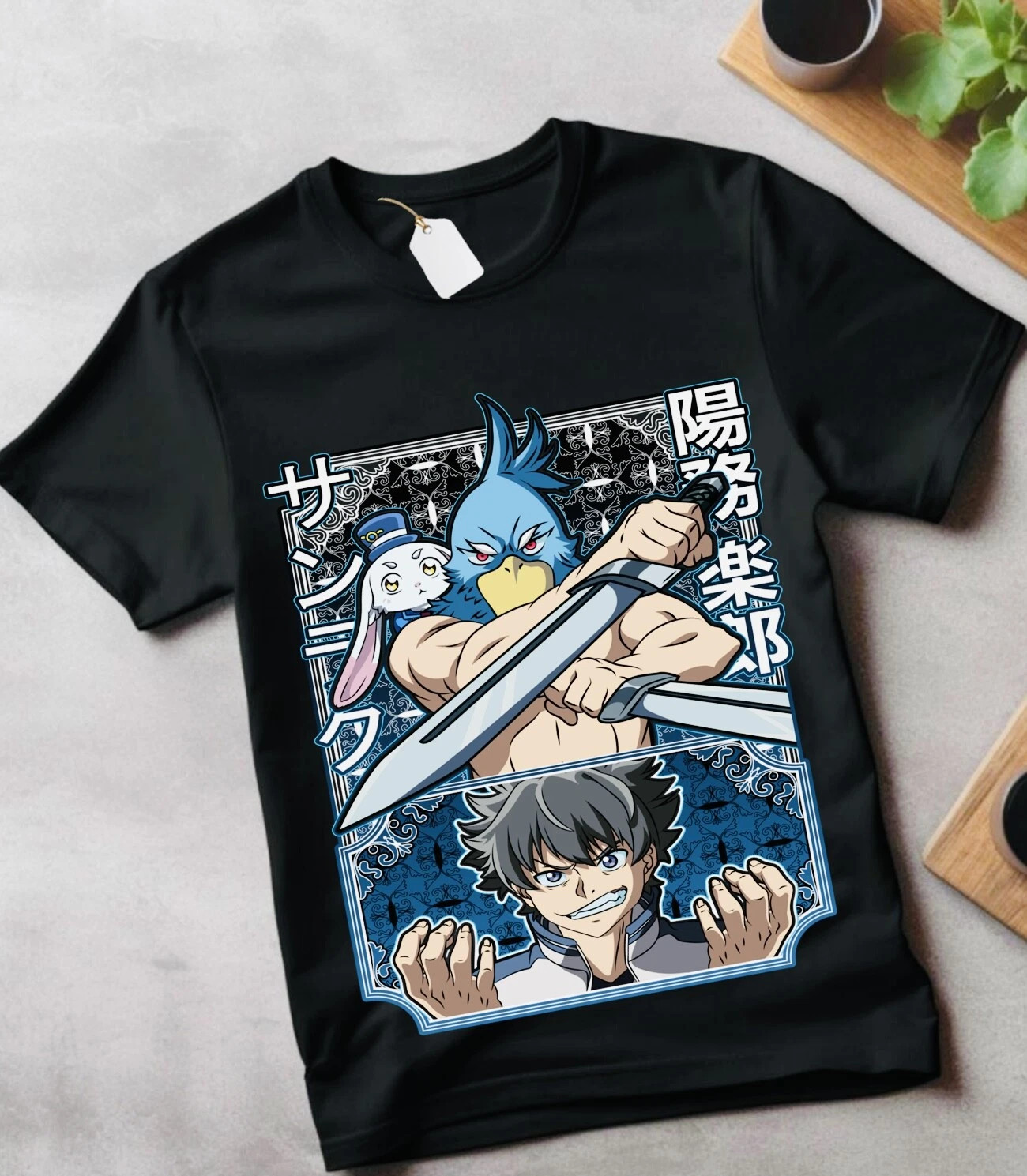 ANIME KUAPIKA HUNTER HUNTER BLACK T SHIRT UNISEX STYLE