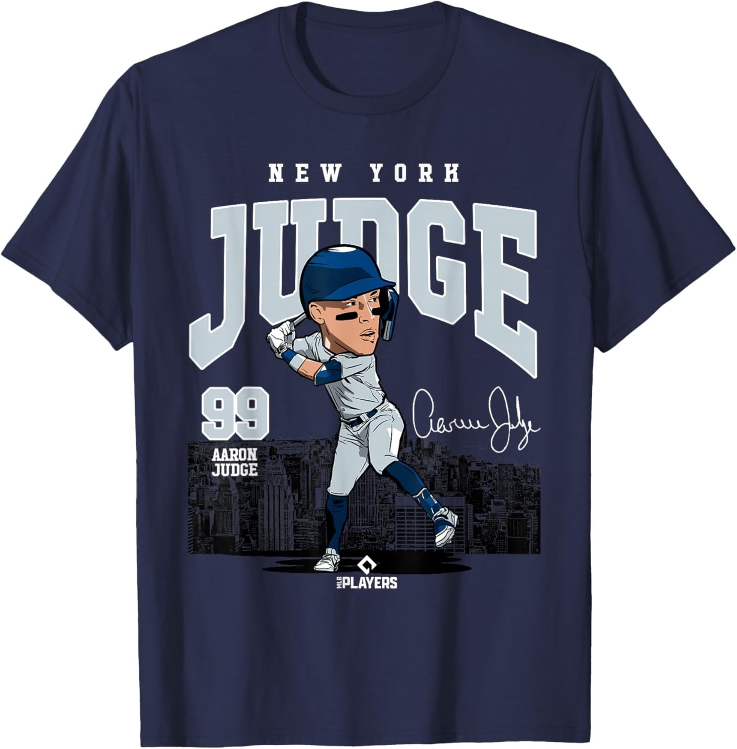 Aaron Judge – New York Baseball MLB Players – MLBJUD3005 T-Shirt