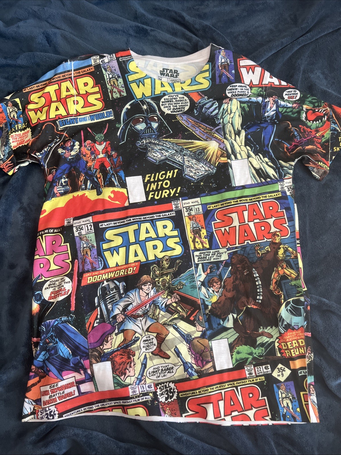Fifth Sun Star Wars All Over Print Men’s Tshirt Medium