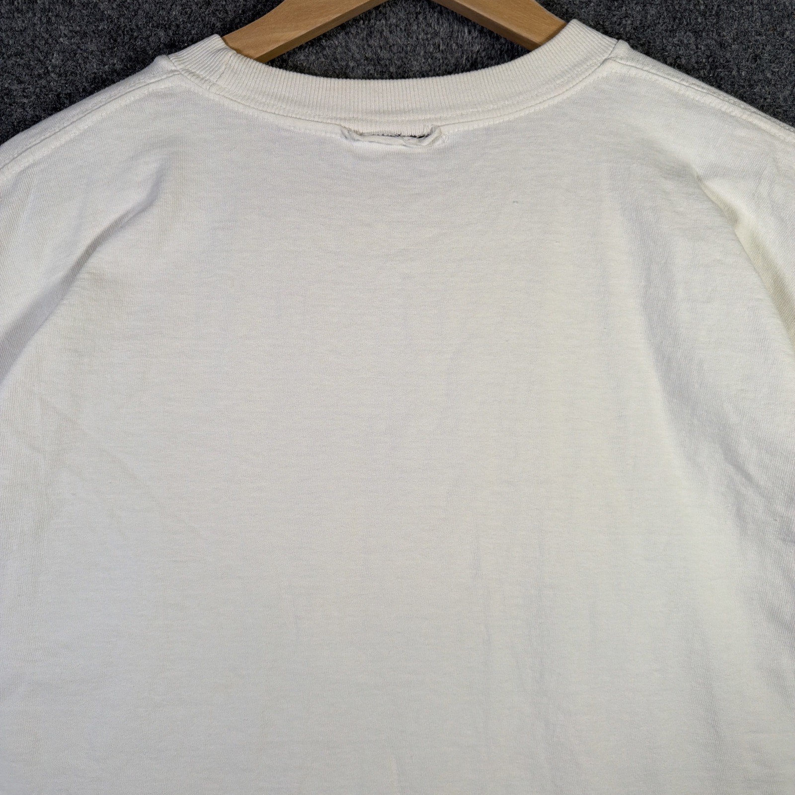 Vintage Tennessee Volunteers Shirt Mens Large White 90s Funny Football College
