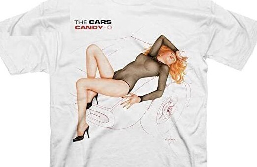 The Cars Candy-O Album Rock Band Music Ric Ocasek Shirt CARS-CANDYAC-TS-WHT