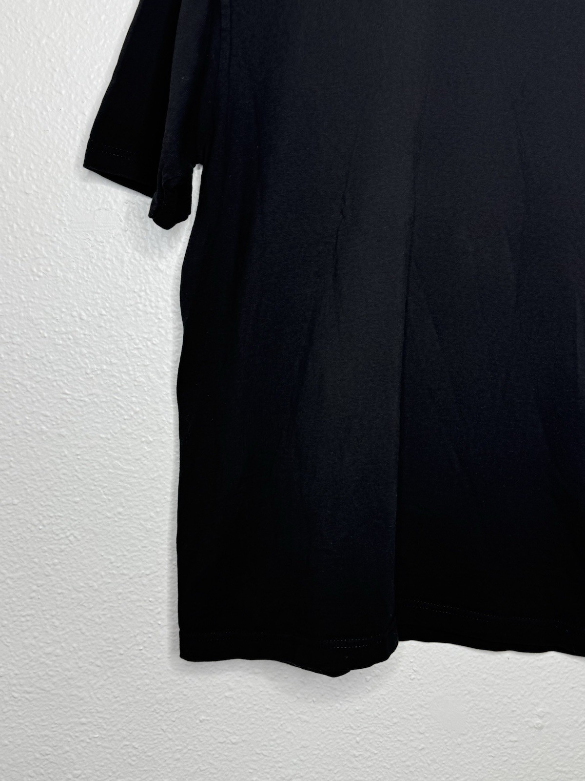 Shaka Wear 7.5 oz Max Heavyweight Short Sleeve T-Shirt Black Crewneck Size L