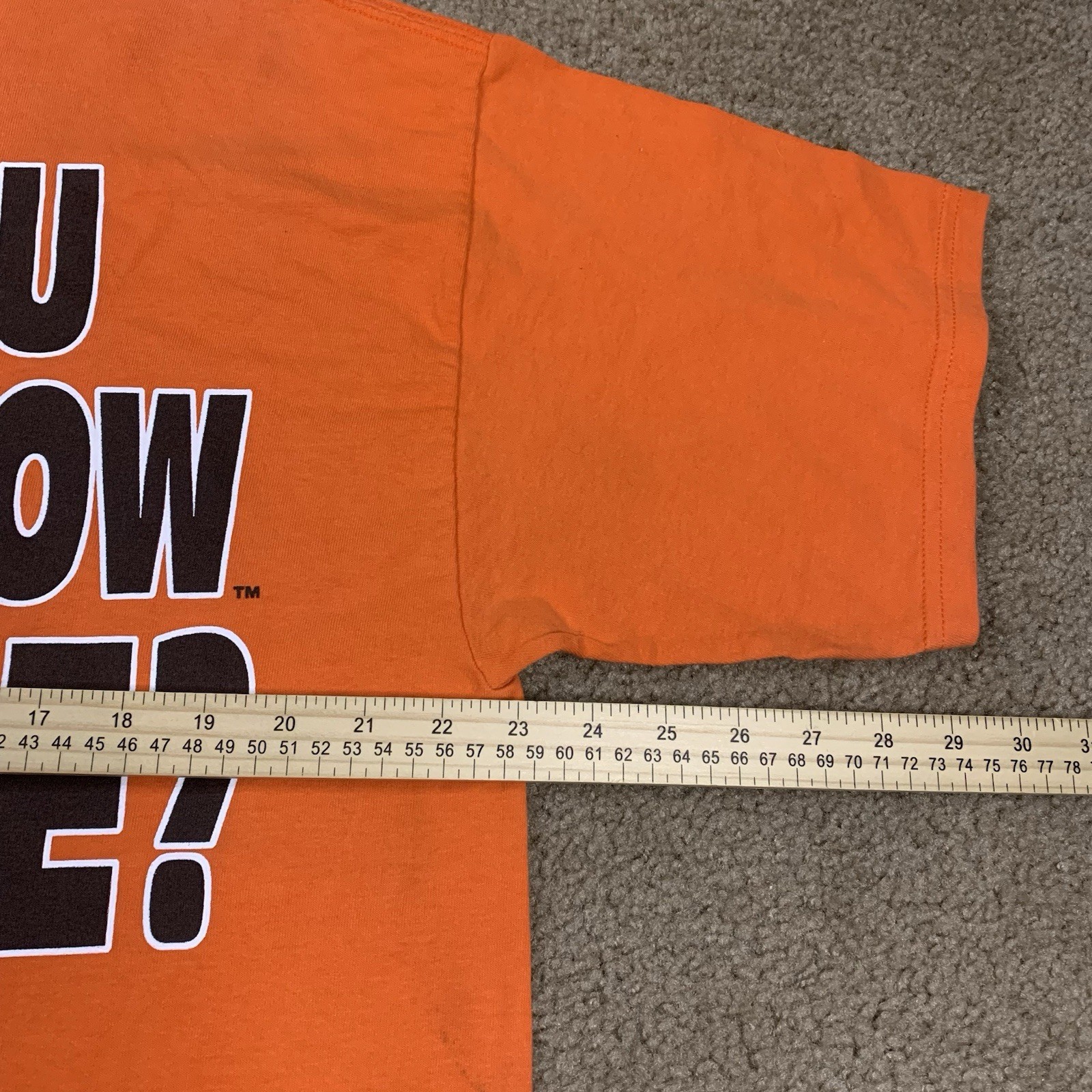 BIKERS AGAINST DUMB DRIVERS Gildan Adult XL Funny NSFW Orange Short Sleeve Shirt