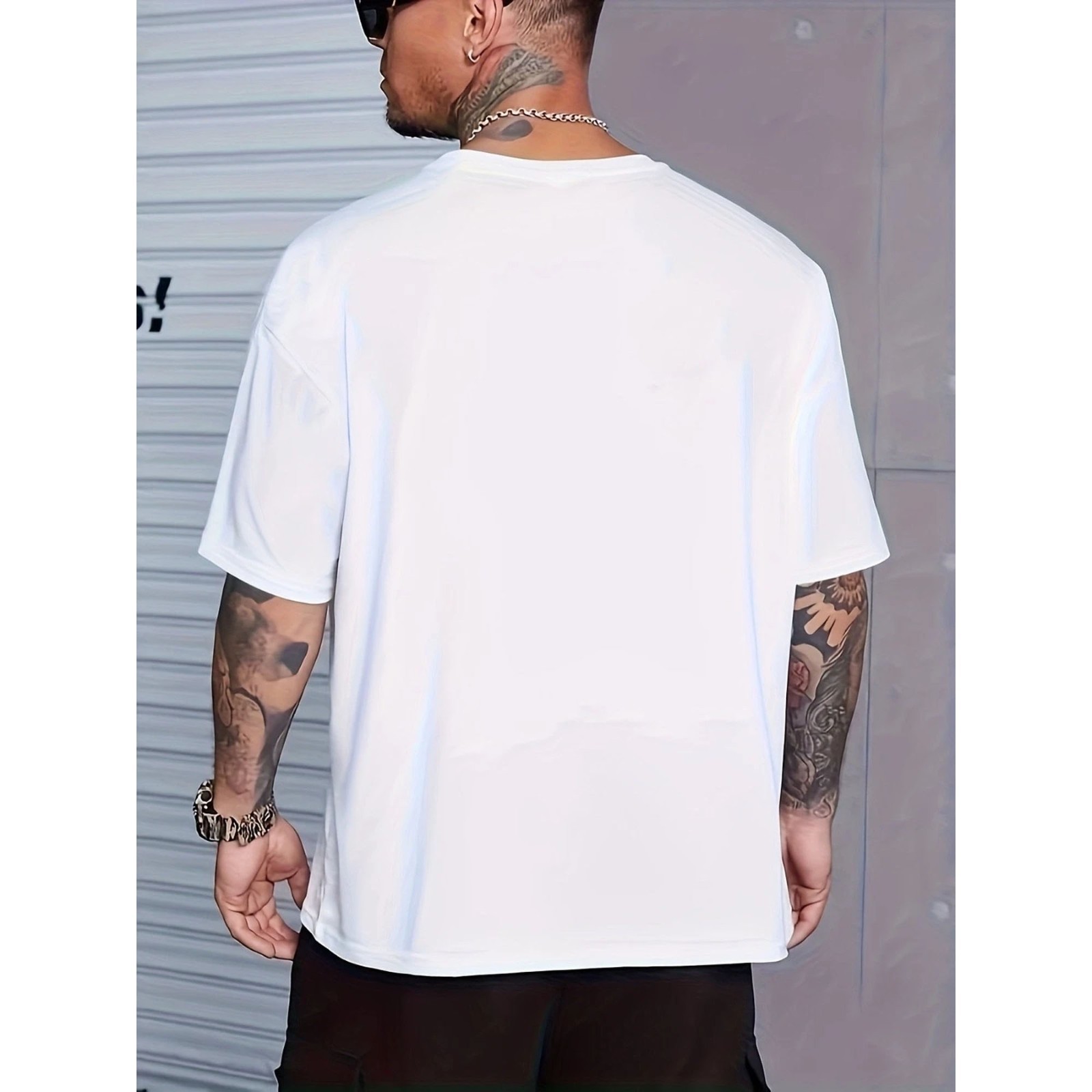 Fashionable Crewneck Men’s Fashion Street Style Trendy Graphic T-Shirt FREESHIPS