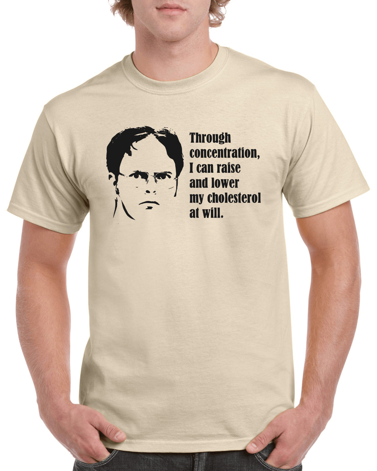 Dwight Schrute Shirt – Funny Dwight Schrute Shirt – Cholesterol The Office Shirt